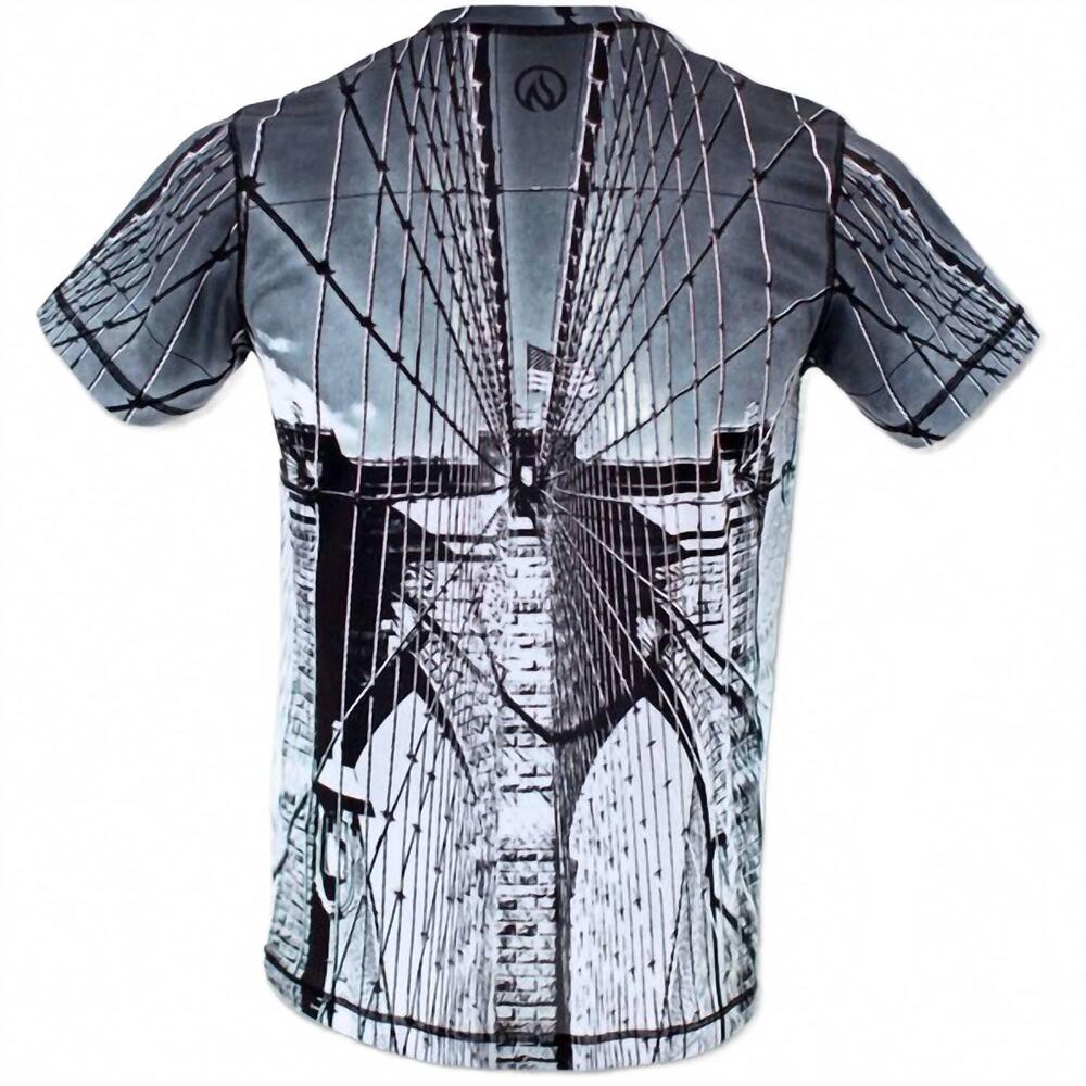 NEW INKNBURN men's nyc tribute tech shirt in black